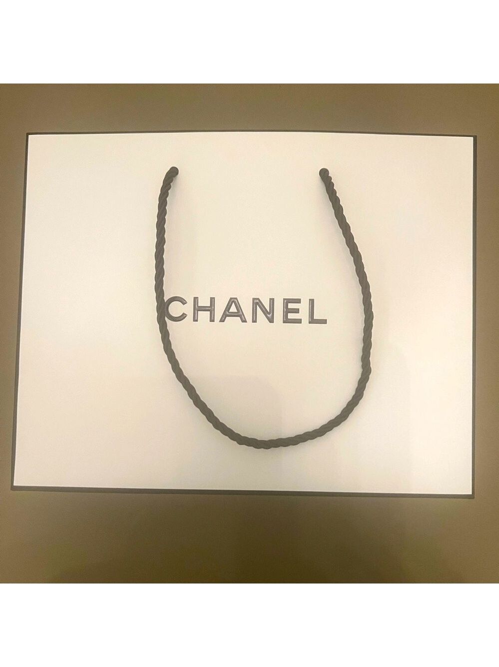 CHANEL Paper Gift Bag